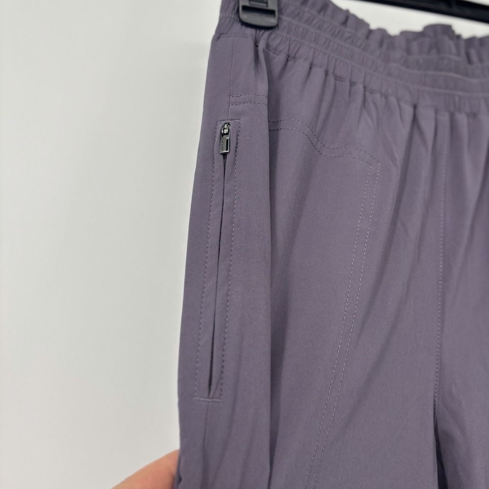 Athleta Savannah Jogger Pants Purple Women's Size 2 Athletic Gym Running Stretch - Picture 3 of 7